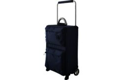 IT World's Lightest Small 2 Wheel Suitcase - Charcoal